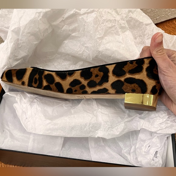 JCrew Collection Calf Hair Janey Ballet Flat in leopard, 5H - Picture 13 of 16